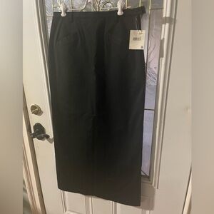 NWT Susan Bristol Vintage Black Skirt Size 8